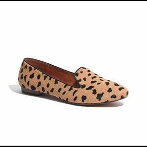 Madewell loafers/flats - animal print, calf hair